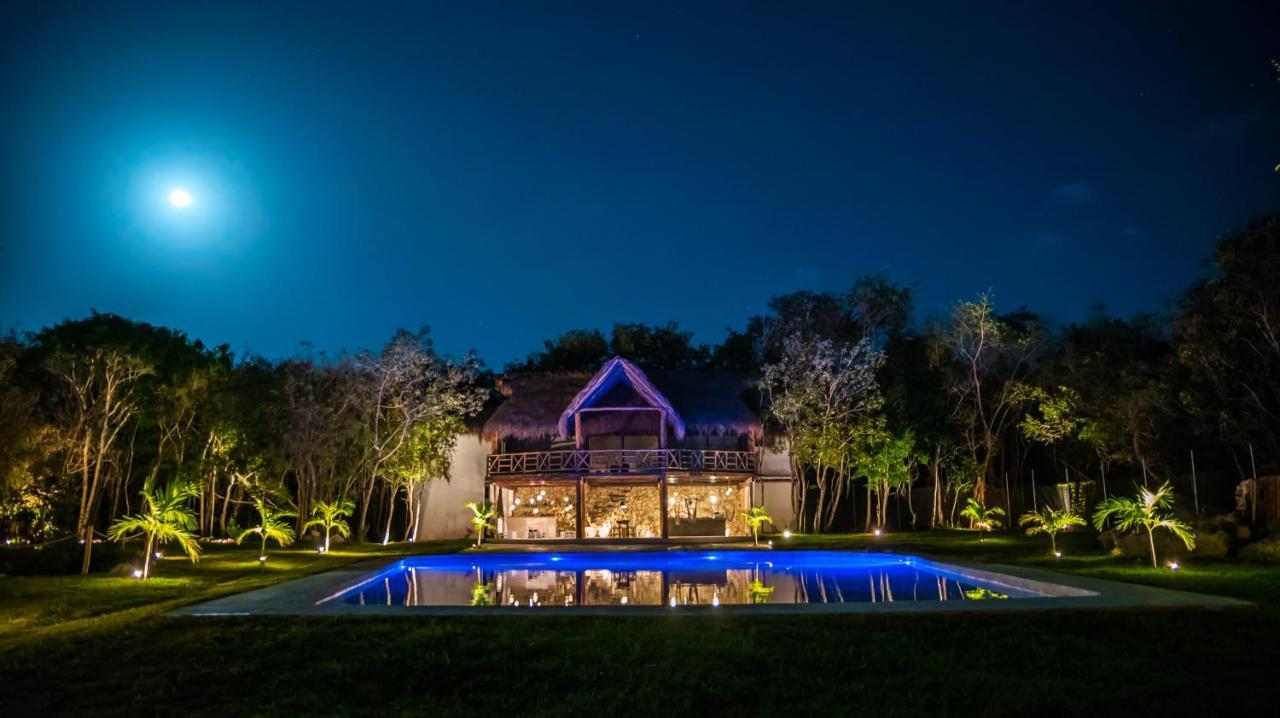 Las Nubes Villa Xpu Ha Kültér fotó